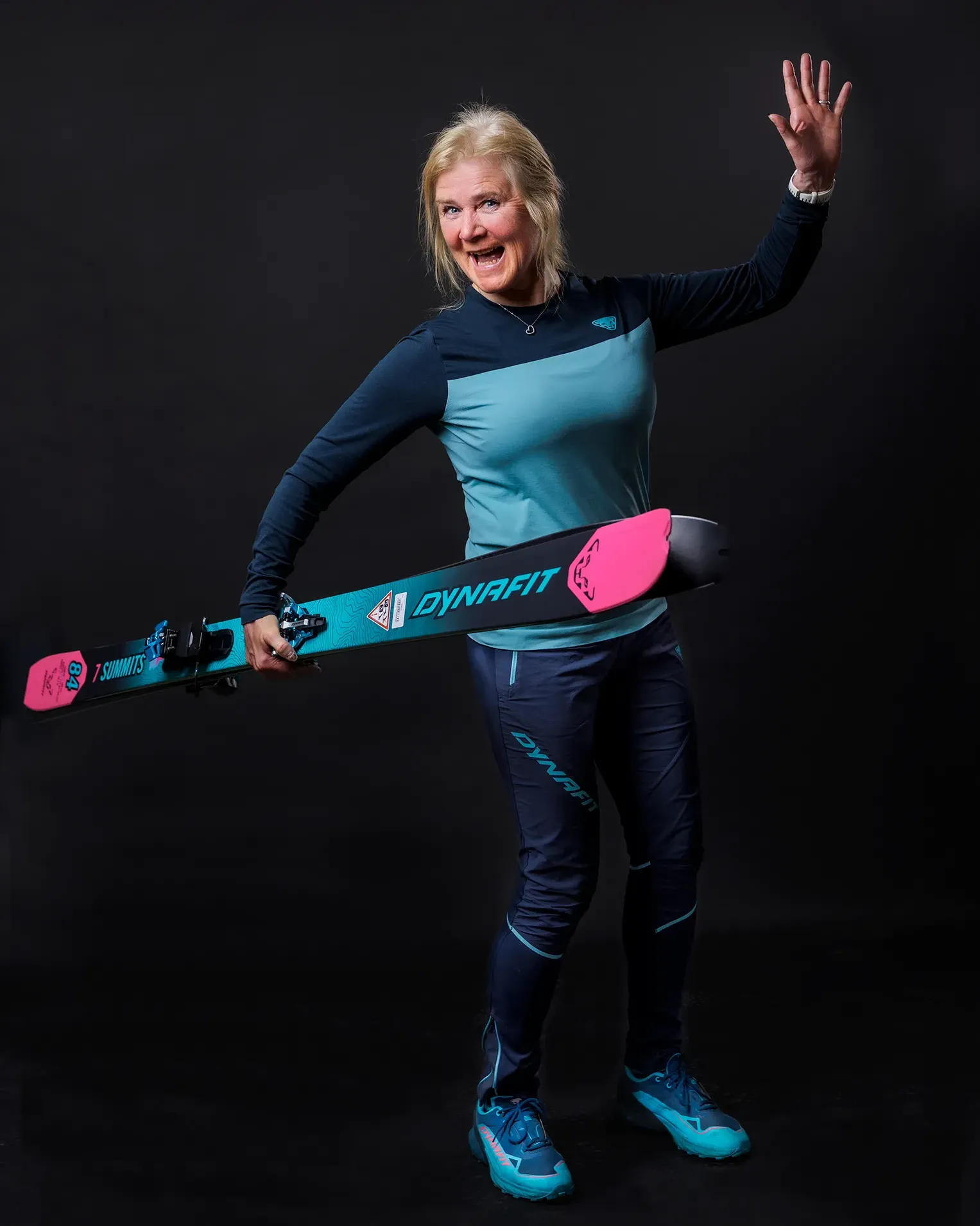 Reser på ski – Portrett av Anita Bakken. RESER Molde. Fotograf Einar Engdal
